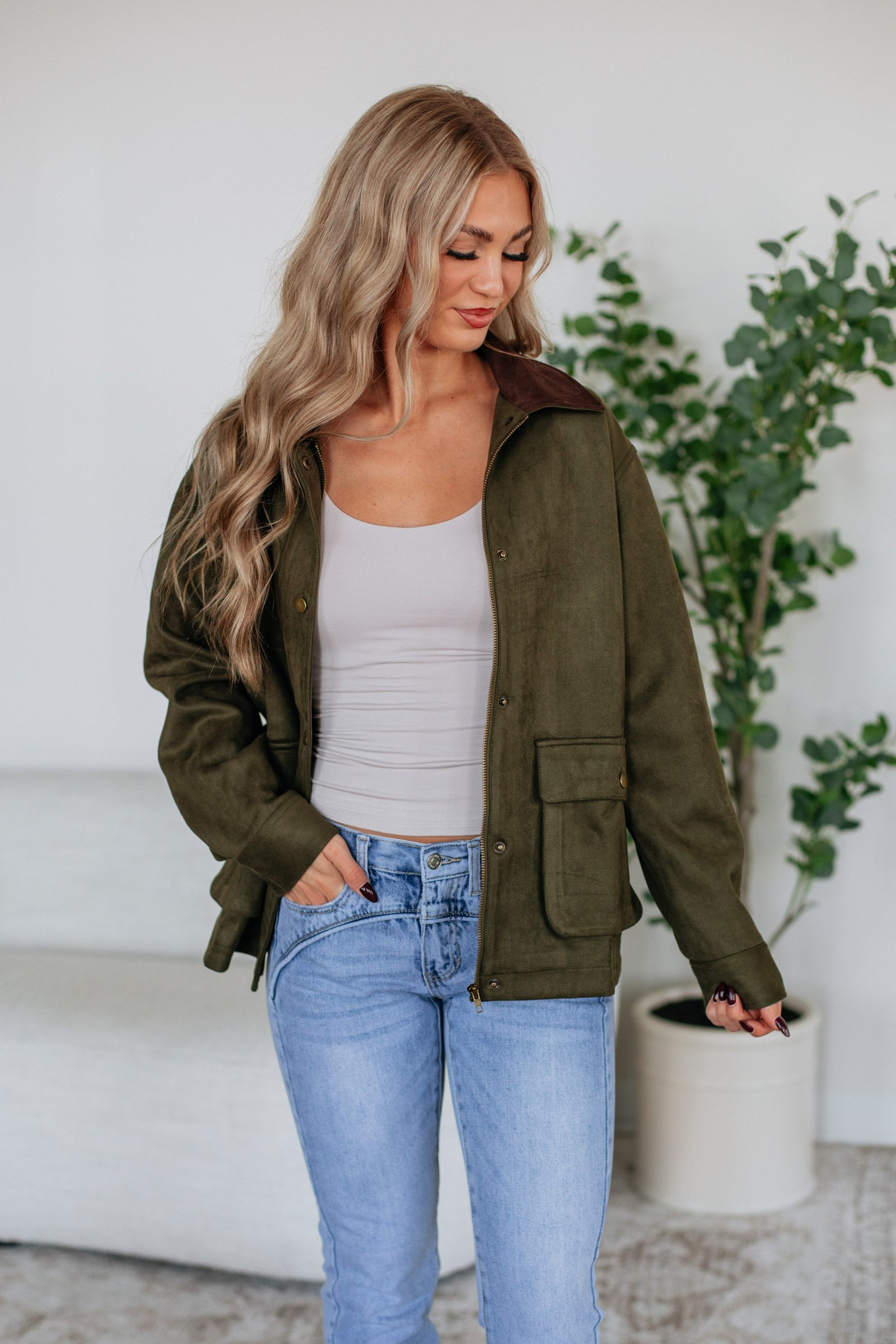 Maren Suede Jacket - Image 6