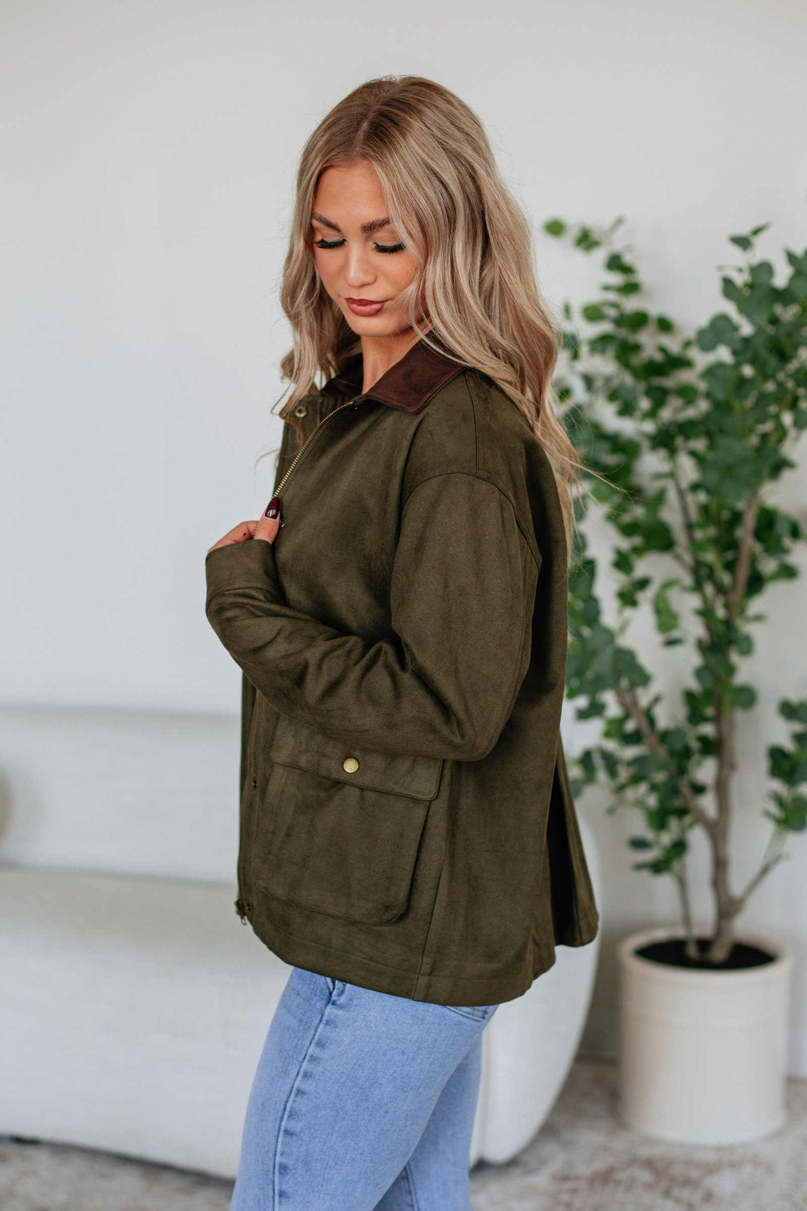 Maren Suede Jacket - Image 8