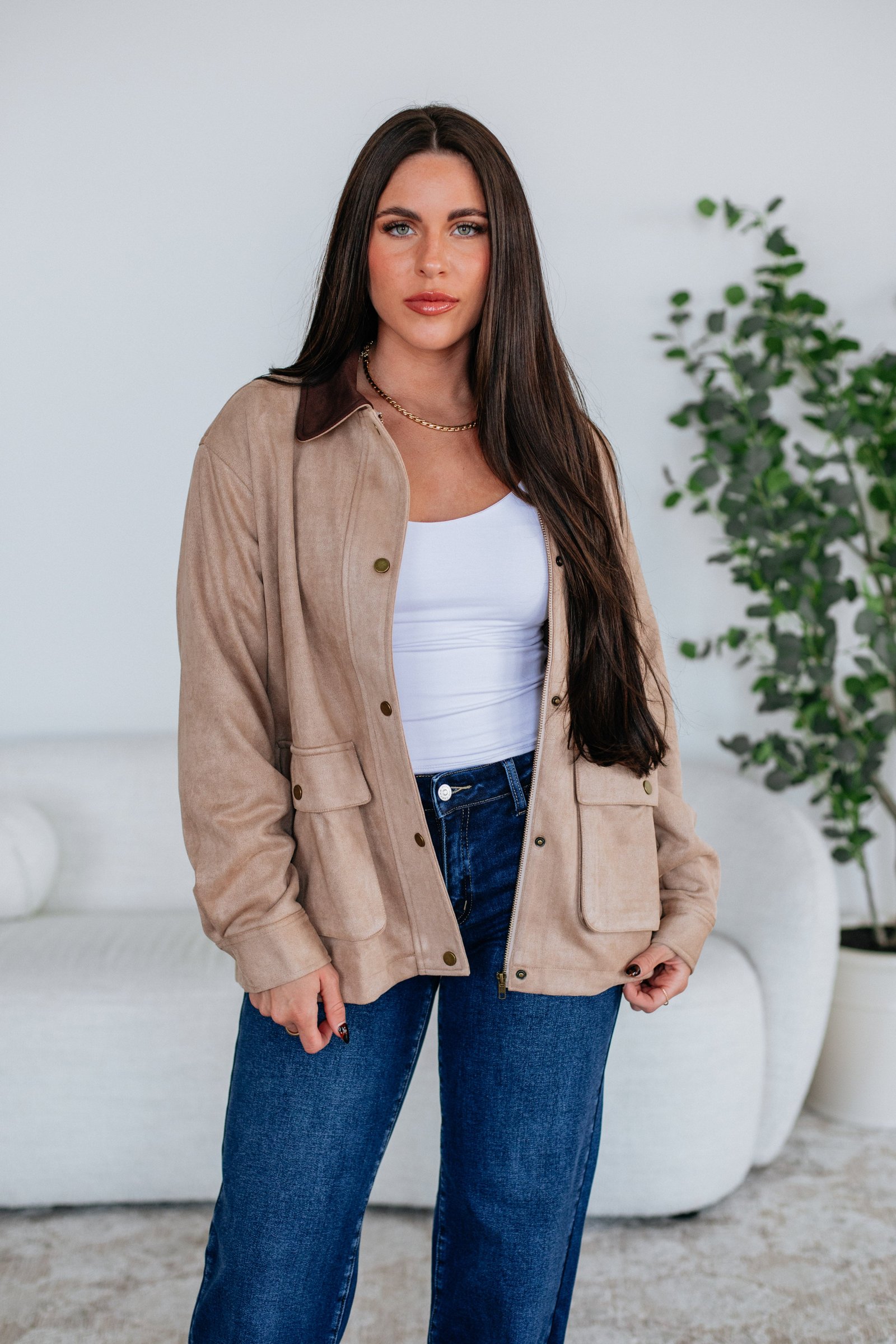 Maren Suede Jacket - Image 14