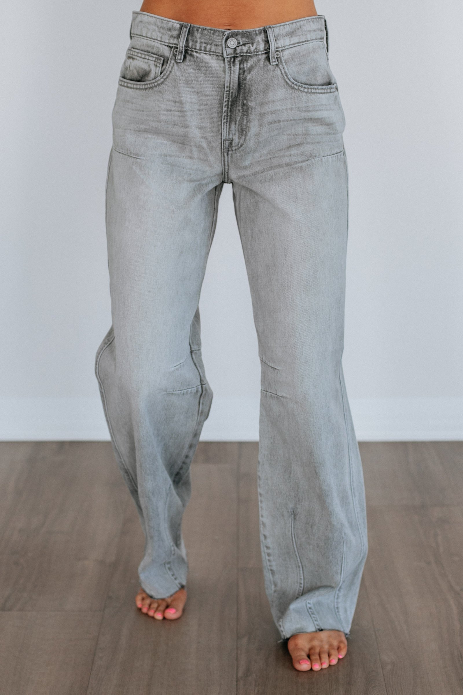 Alyx Hidden Jeans - Grey Wash - Image 5
