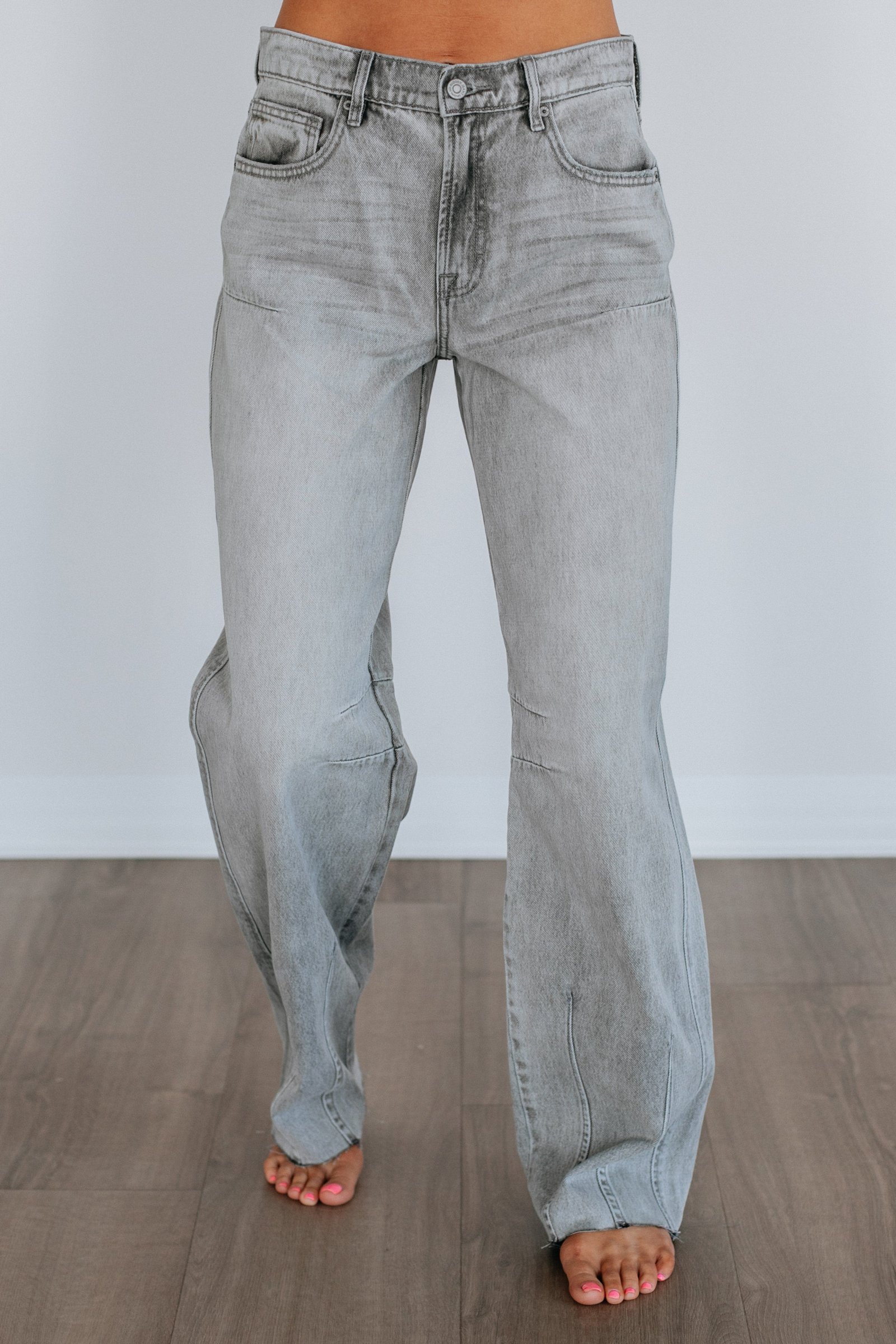 Alyx Hidden Jeans - Grey Wash - Image 6