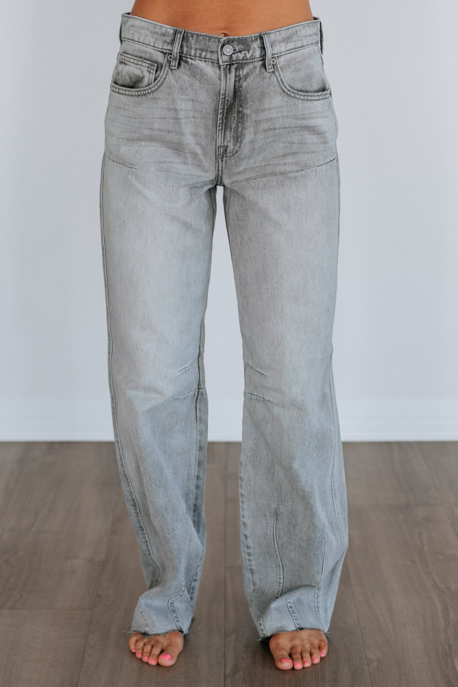 Alyx Hidden Jeans - Grey Wash - Image 3
