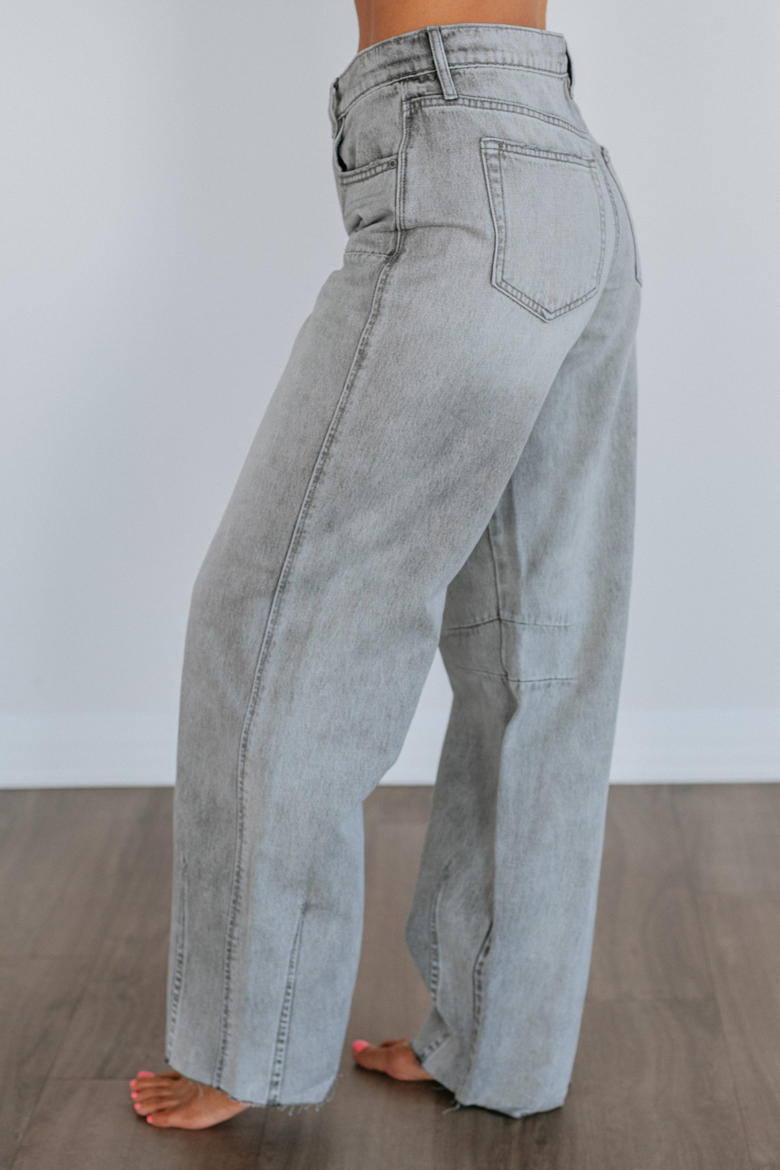 Alyx Hidden Jeans - Grey Wash - Image 2