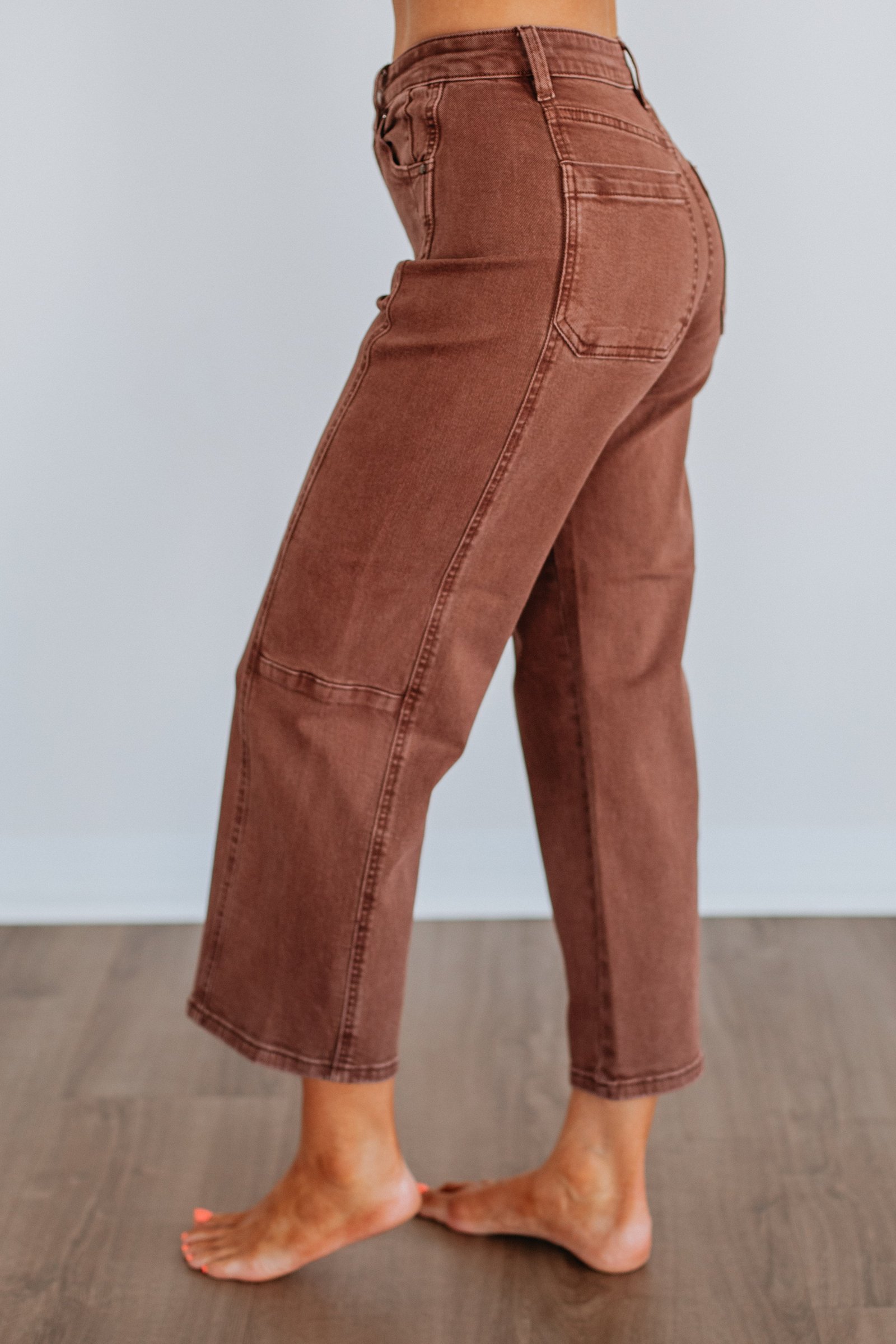 Milan Risen Jeans - Espresso - Image 2