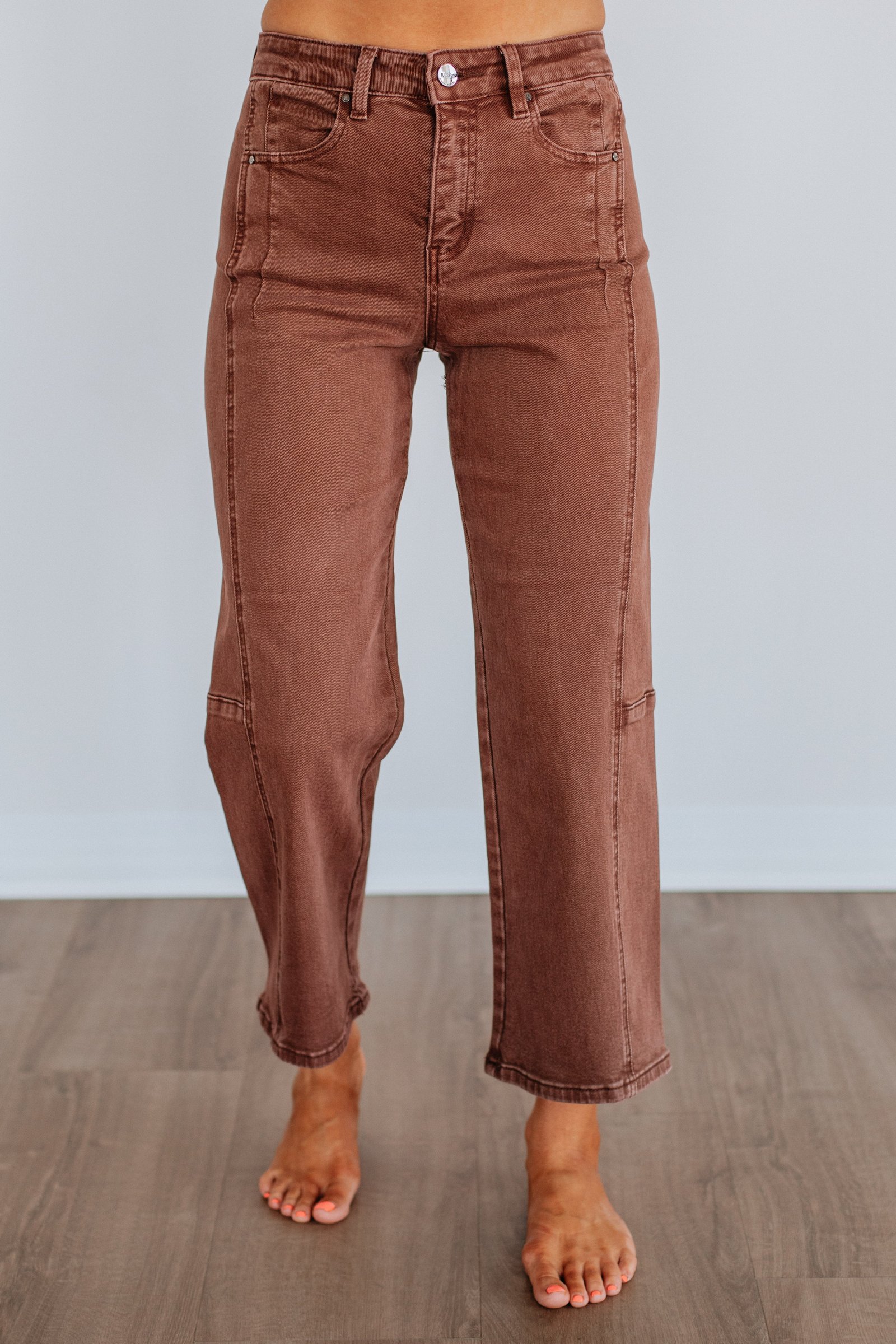 Milan Risen Jeans - Espresso - Image 5